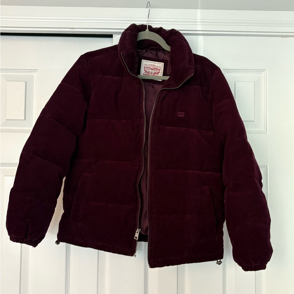 Levi's Maroon Corduroy Jacket